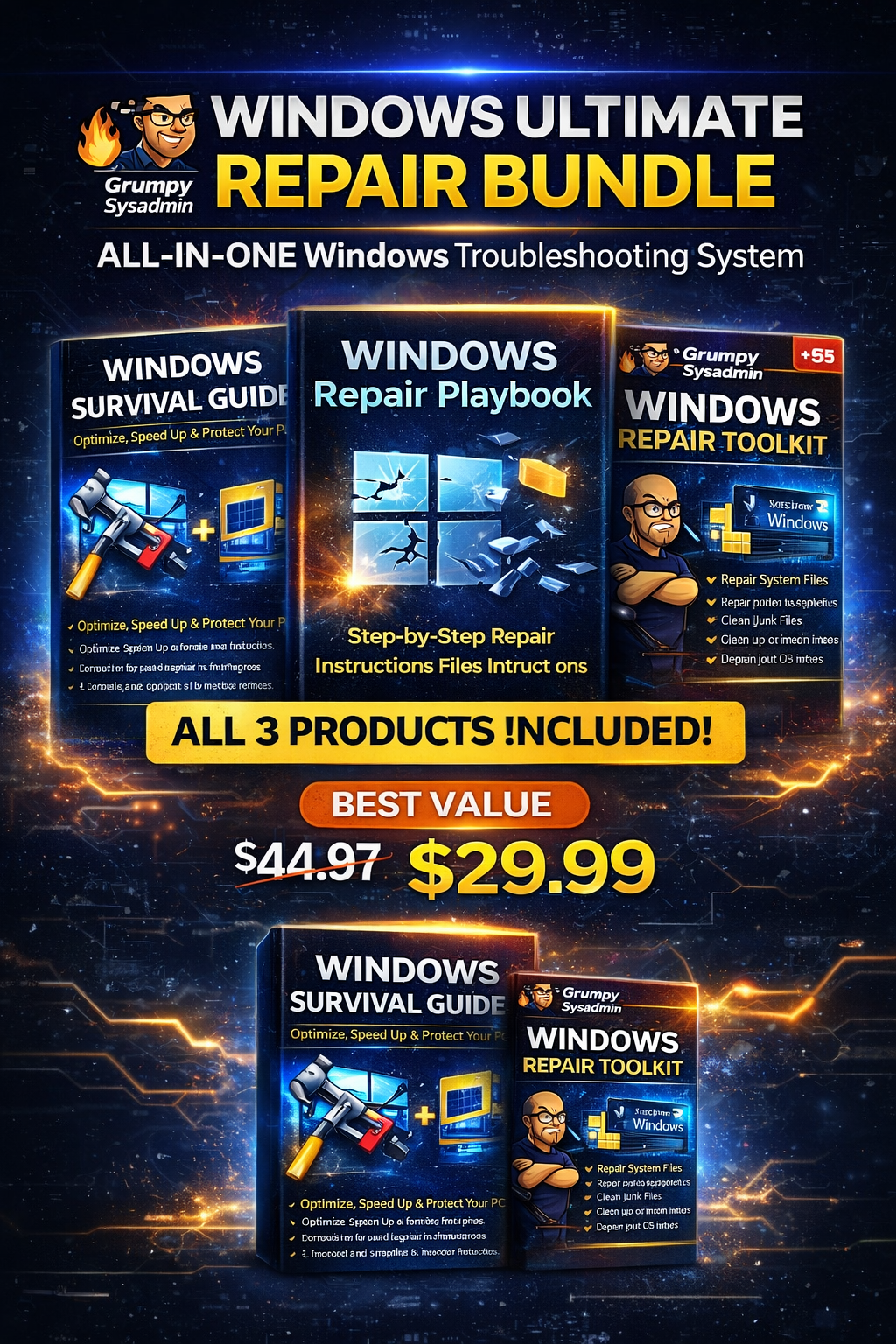Windows Ultimate Repair Bundle (Fix, Optimize & Repair Windows FAST)
