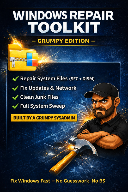 Windows Repair Toolkit (One-Click Fix for Common Windows Problems)