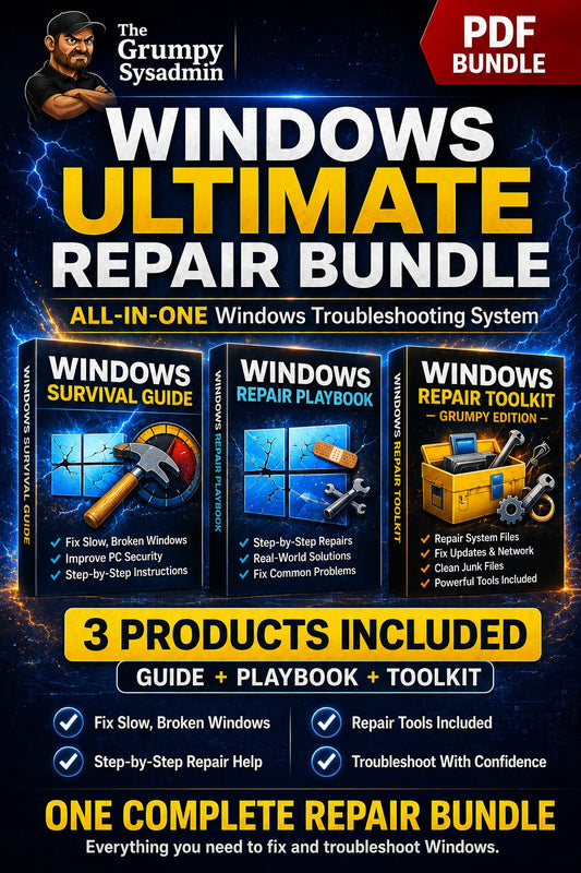 Windows Ultimate Repair Bundle (Fix, Optimize & Repair Windows FAST)
