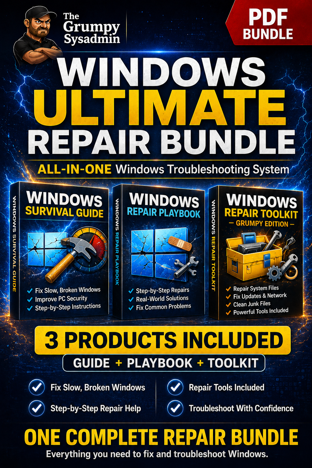 Windows Ultimate Repair Bundle (Fix, Optimize & Repair Windows FAST)