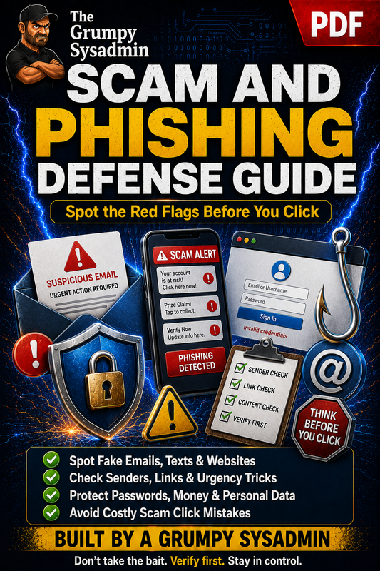 Scam and Phishing Defense Guide