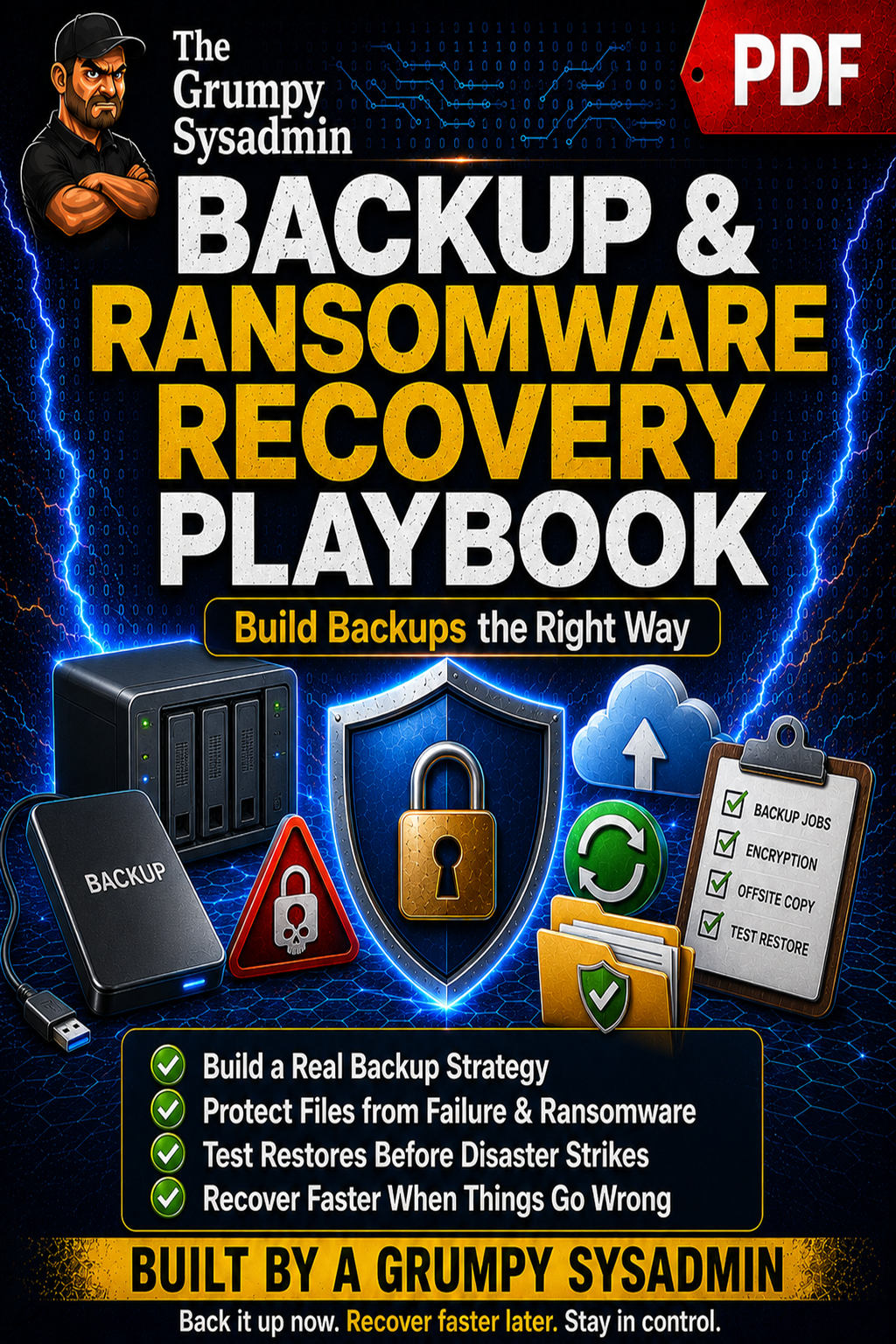 Backup & Ransomware Recovery Playbook