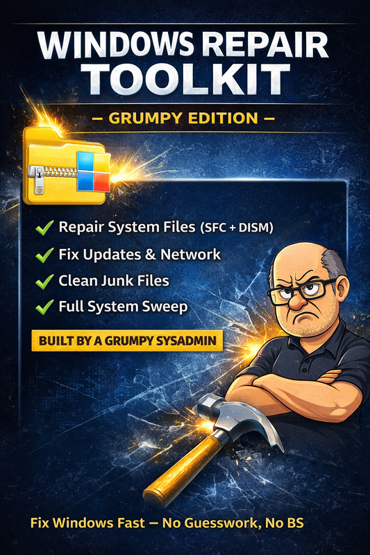 Windows Repair Toolkit (One-Click Fix for Common Windows Problems)